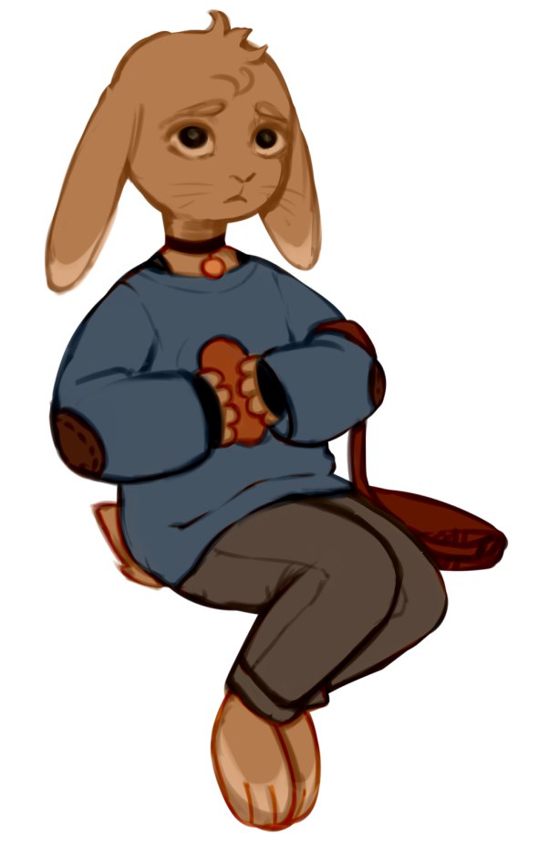 Male Rabbit Oc Rabbit OC by Kerchensky on DeviantArt