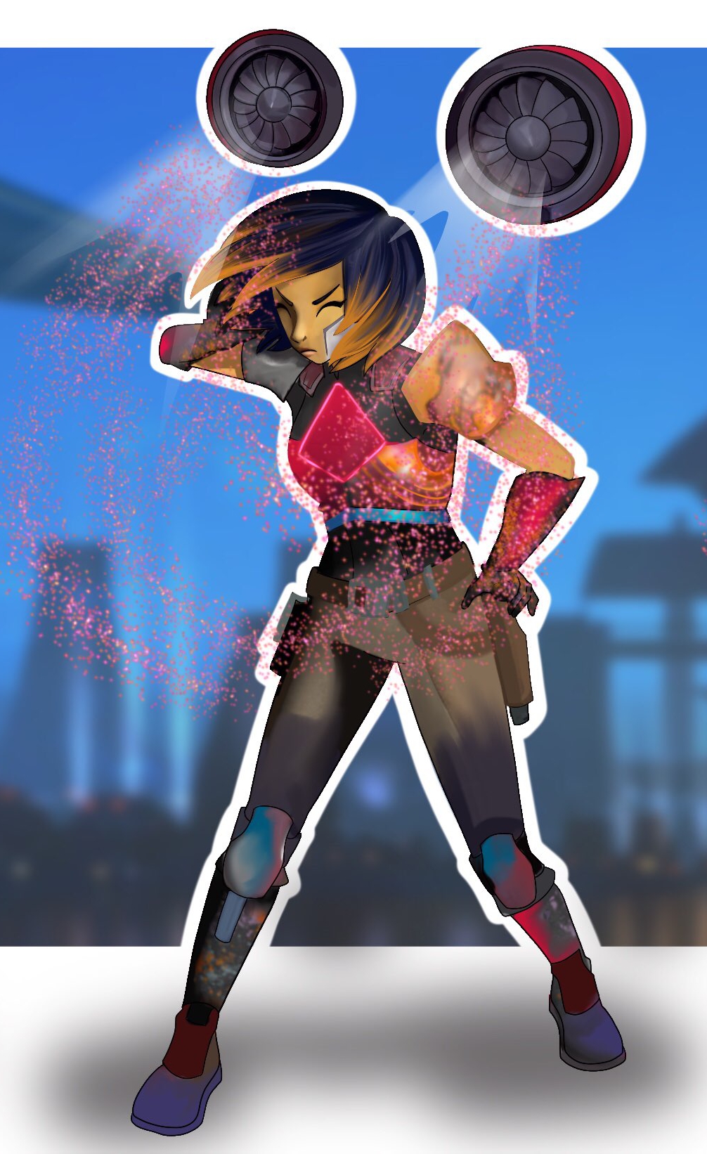 Sabine Robotization Deviantart Protectors of the All Spark: Sabine Wren by LJM40 on DeviantArt