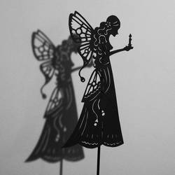 Night Butterfly-Shadow Puppet