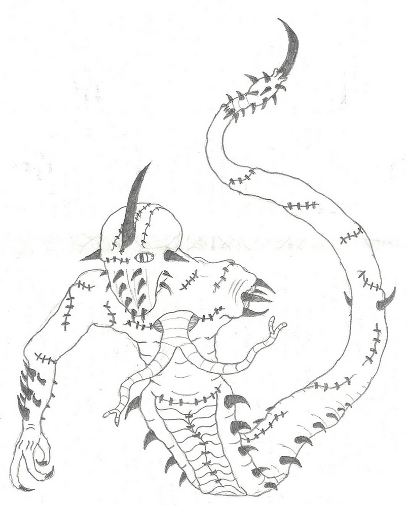 Altered (Snake Form) by EvolutionsVoid on DeviantArt