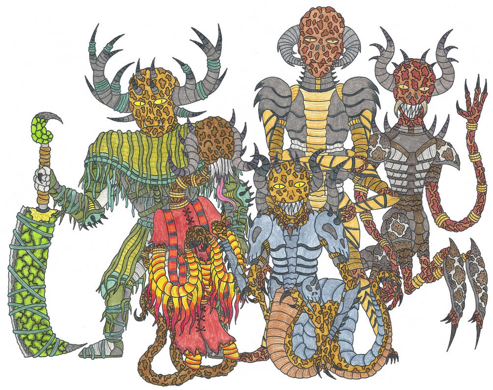 Metamorphic Demon Demons by EvolutionsVoid on DeviantArt