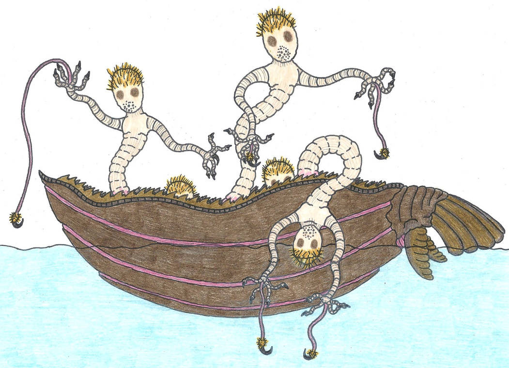 Digested Mermaid Mermaid Eater by EvolutionsVoid on DeviantArt