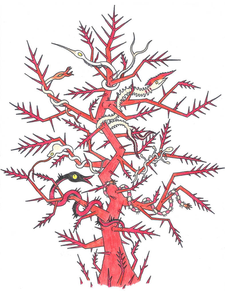 The Vile Red Tree by EvolutionsVoid on DeviantArt