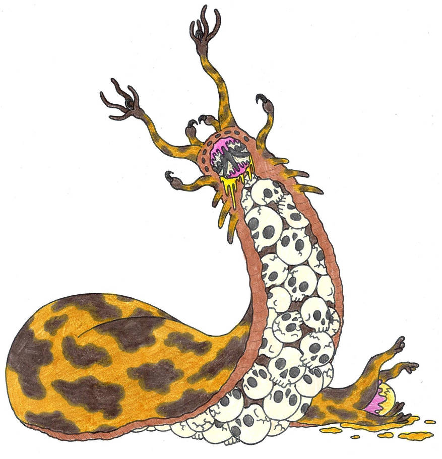 Decomposing Slug Decapitator Slug by EvolutionsVoid on DeviantArt