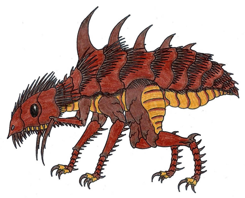 Flying Razorback Drawing Razorback by EvolutionsVoid on DeviantArt