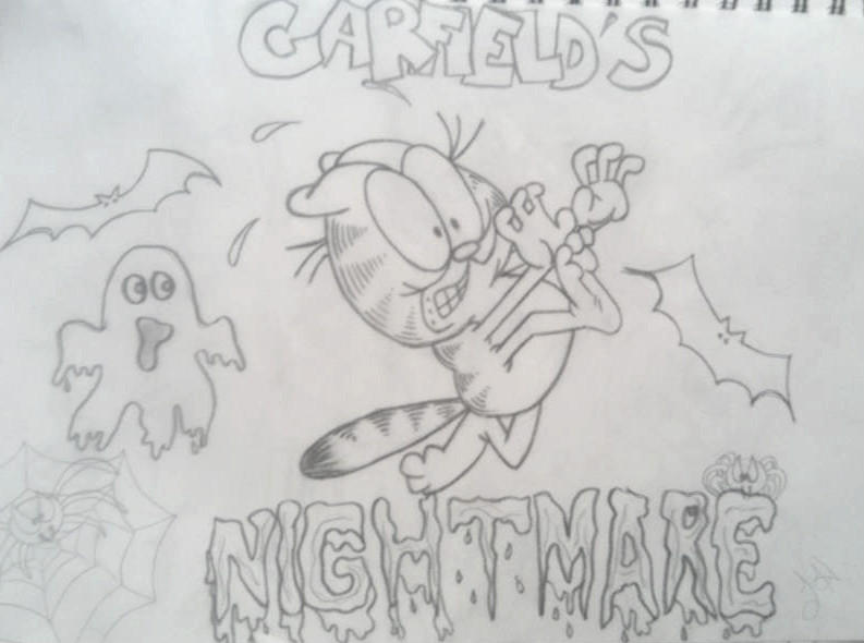 Garfield Math Nightmare Garfields Nightmare by Latona12106 on DeviantArt