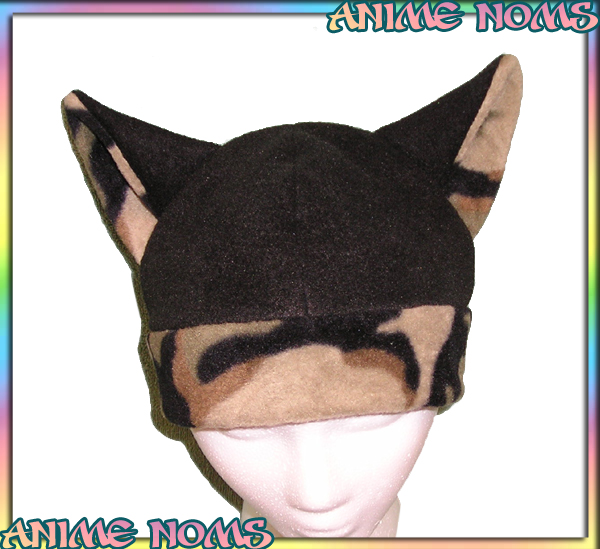 Anime Camo Kitty Hat