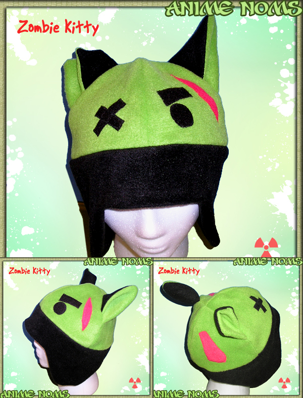 Zombie Aviator Kitty Hat