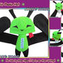 Invader Zim - Gir Plushie Hat