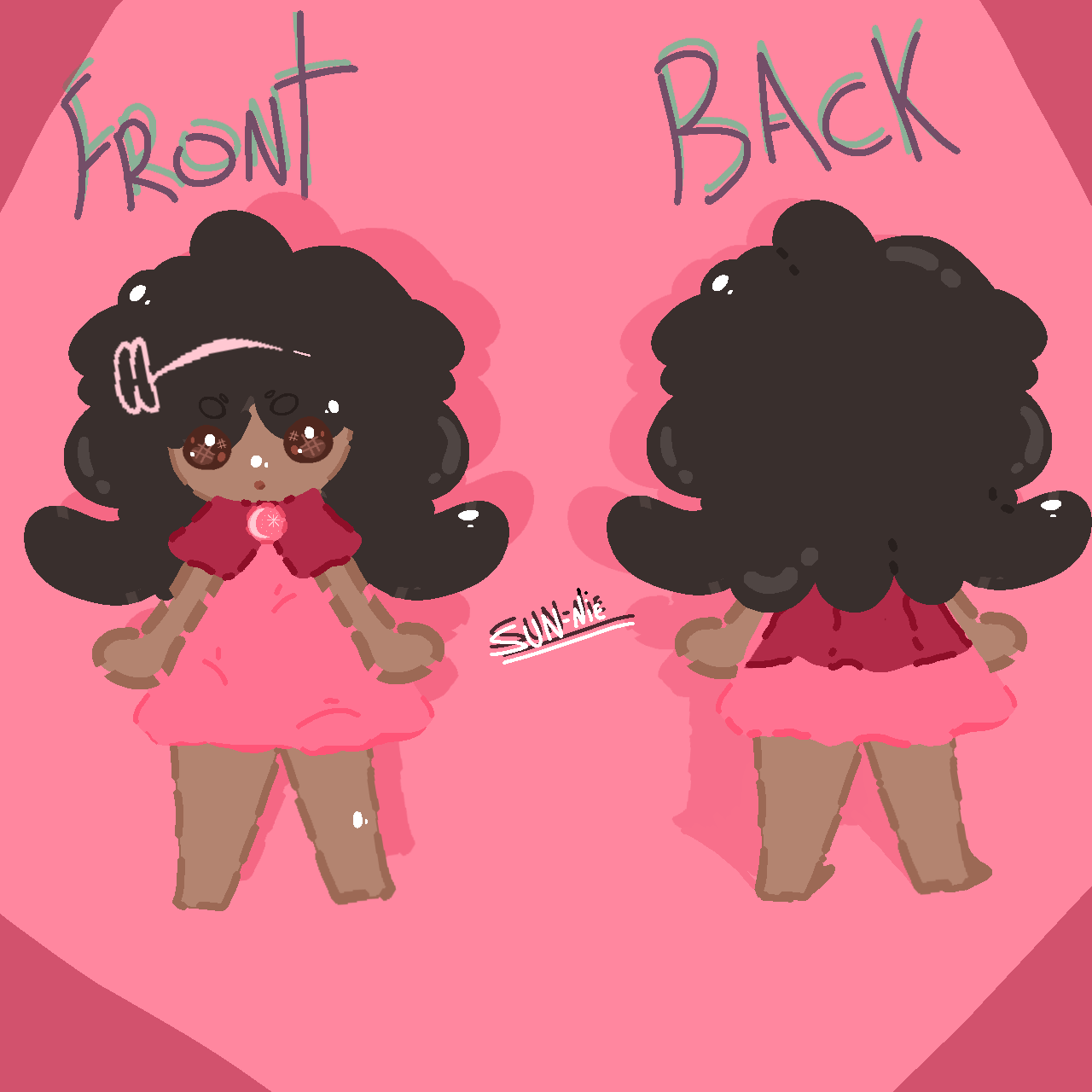 Character Back Design Character reference sheet FRONT N BACK by Glaviova on DeviantArt