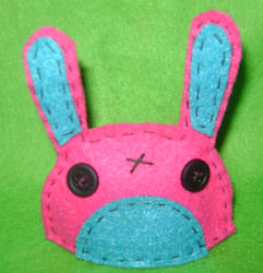 Colorful Bunny Blob - For Sale