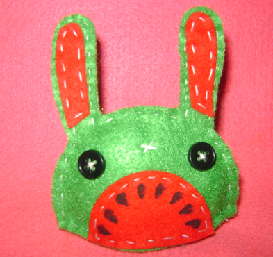 Watermelon Bunny Blob