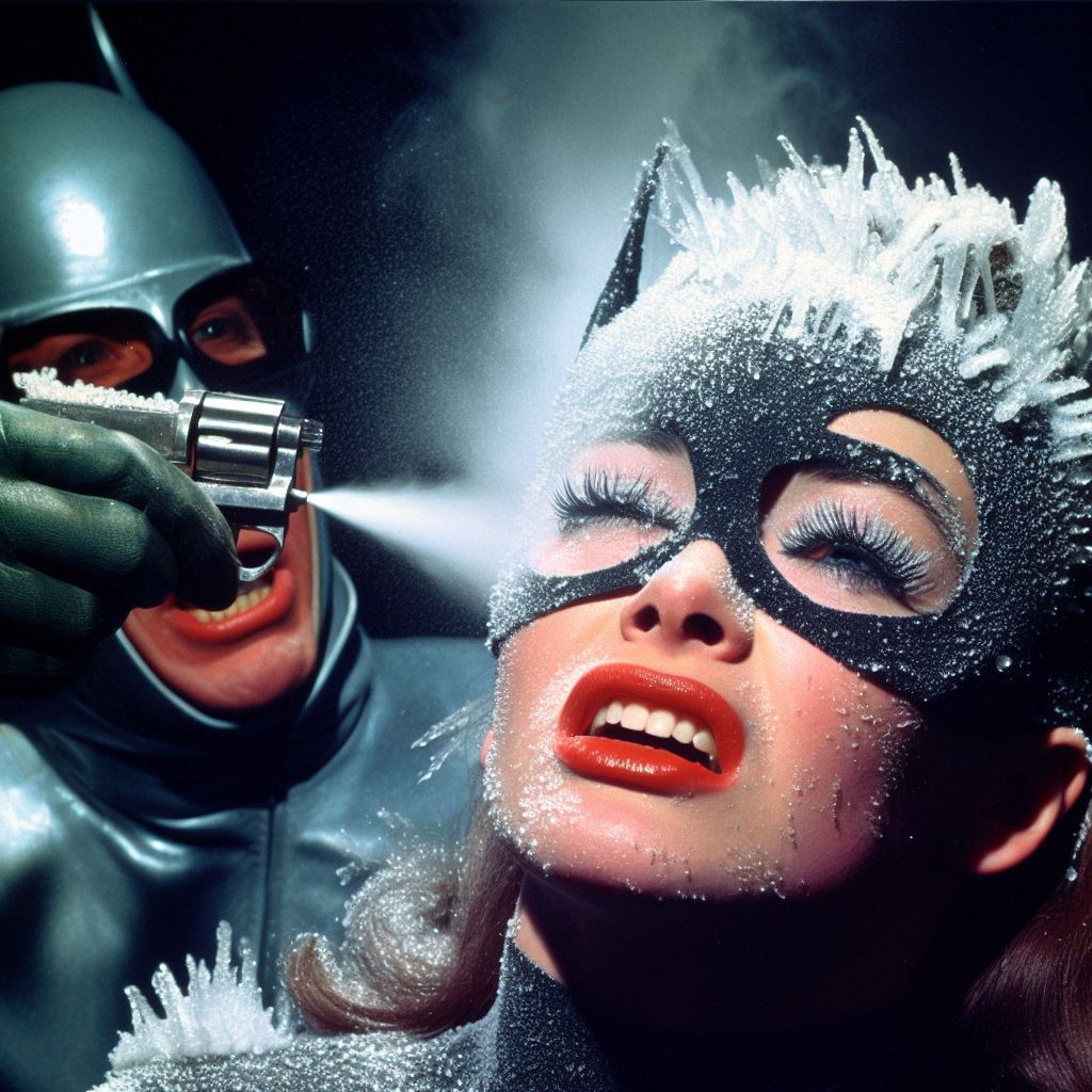 60s Batgirl flash-frozen by archivebat on DeviantArt