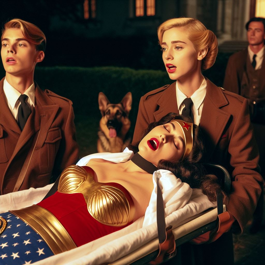 Fausta 40s Fausta returns from woods with recaptured WW by archivebat on ...