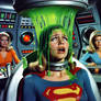 60s Supergirl subdued by invaders