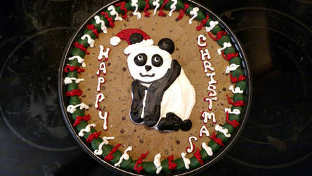 Panda Santa Happy Christmas