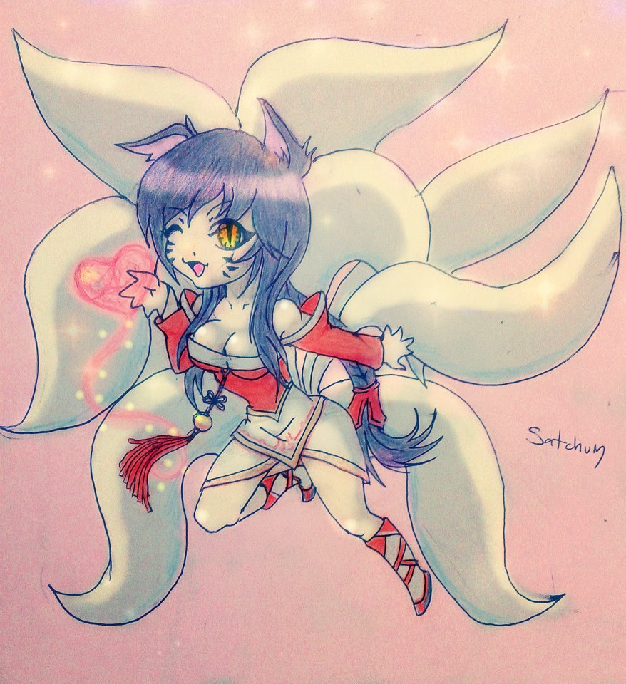 Chibi Ahri League of Legends