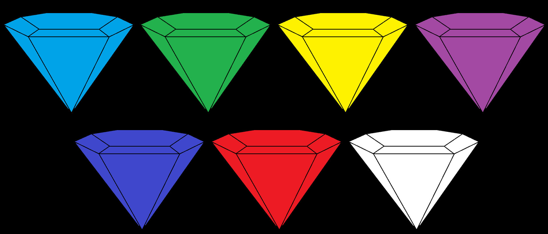 Element Emeralds by DragonStormKnight on DeviantArt