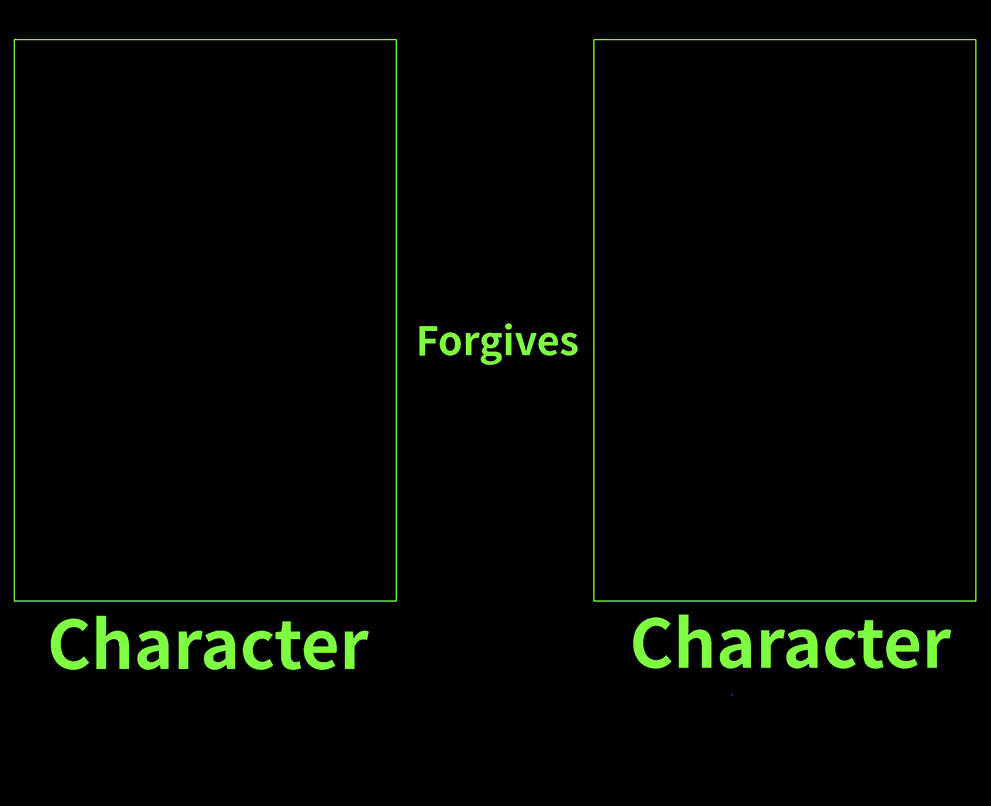 Character Forgives Character by DragonStormKnight on DeviantArt