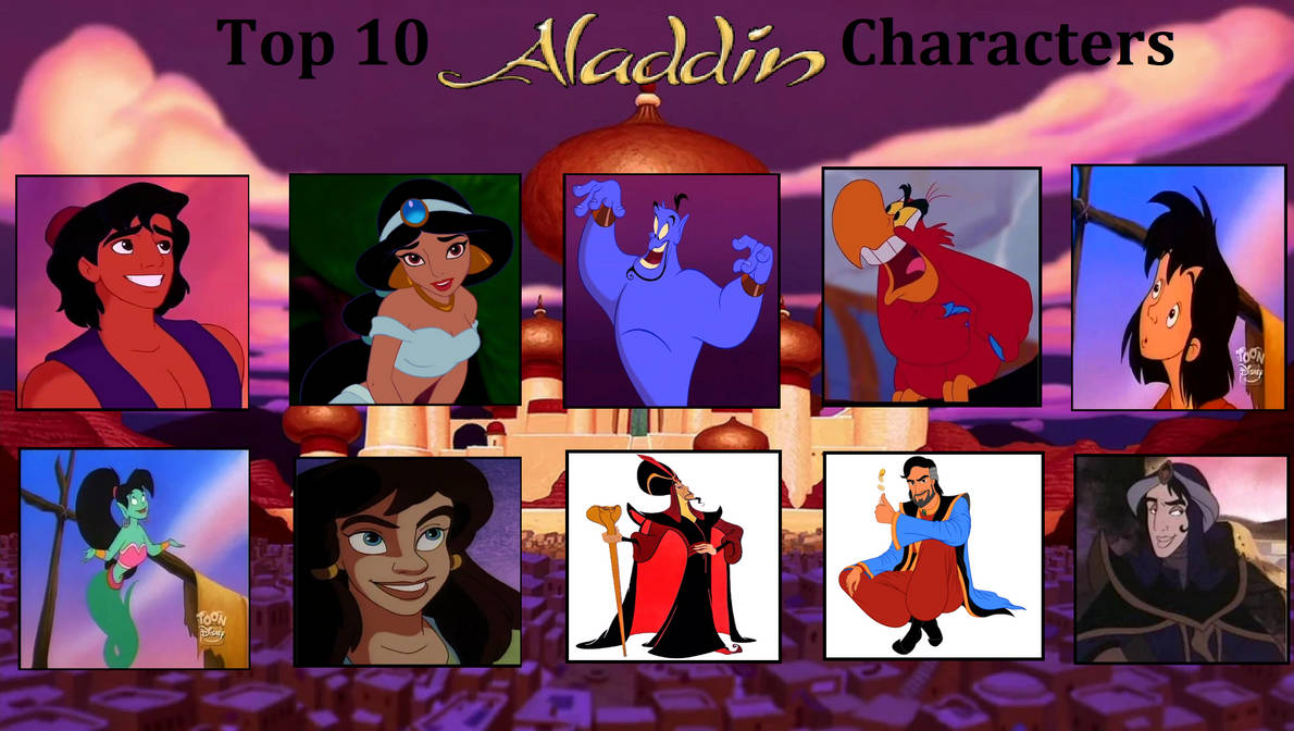 Adin Rell Rudd Characters My Top Ten Aladdin Characters by StormYojimbo92 on DeviantArt