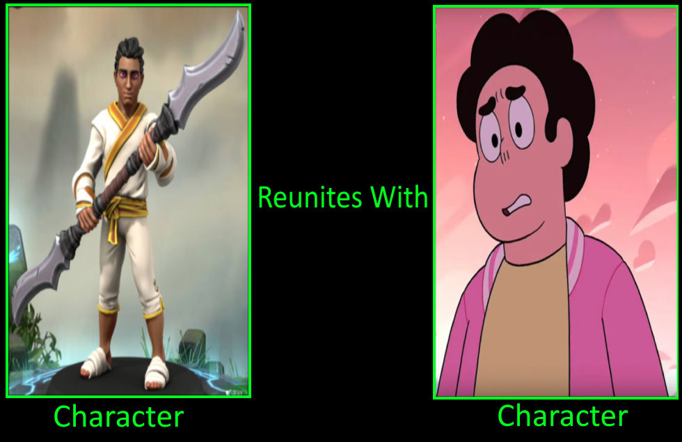 Keaka Keaka reunited with Steven Universe by DragonStormKnight on DeviantArt