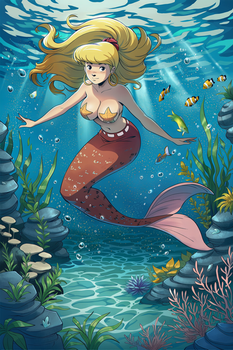 Mermaid for MerMay Day 8
