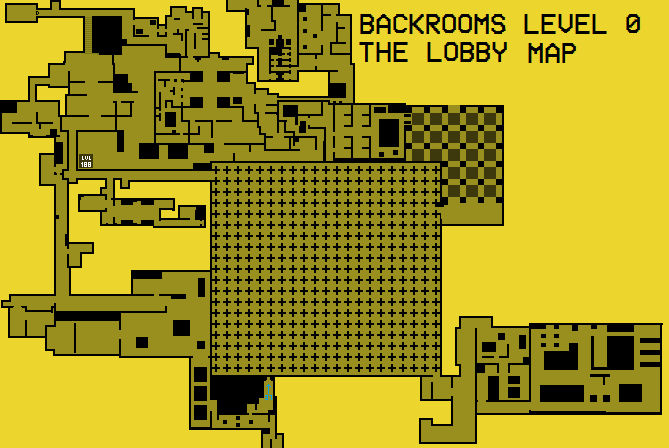 Backrooms. Level 0 Floorplan (WIP) by Bitstruct0r on DeviantArt