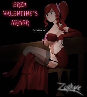 Erza: valentine's armor