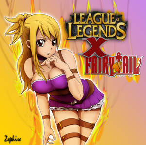 Fairy tail X league of legends: lucy's outfit