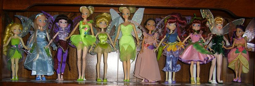 tinkerbell and friends dolls
