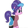 Young Rarity's mom with aerobics outfit