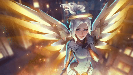 Animetic Mercy | Animated Wallpaper - Overwatch by CJXander on DeviantArt