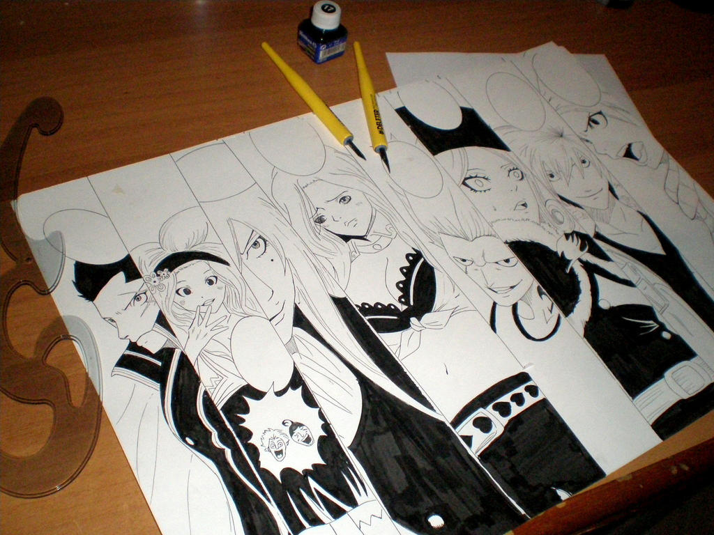 Fairy Tail 201 completed by blackList90 on DeviantArt