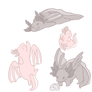 axolotl dragons :0