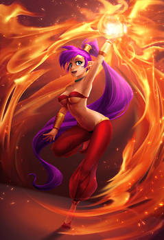 Shantae Getting Hot