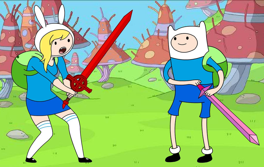Finn and Fionna - Adventure Time by Qhyperdunk24 on DeviantArt