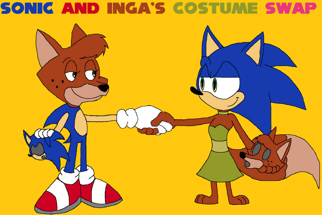 Sonic and Inga's Costume Swap