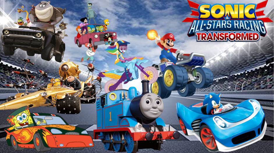 Sonic Racing Transformed Roster Sonic and All Stars Racing Transformed Crossover by JuliusJamesJohn11 ...