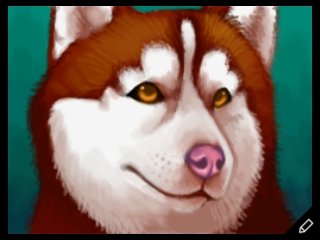 Husky - 3DS Drawing