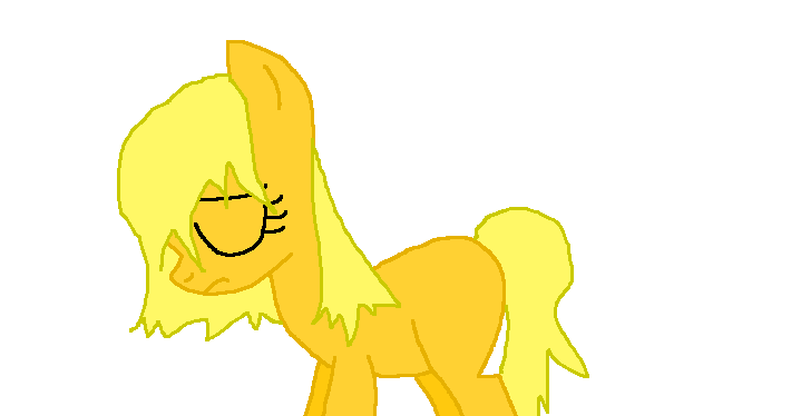 Yellow Rose. Pony Adoptable.. Adopted.