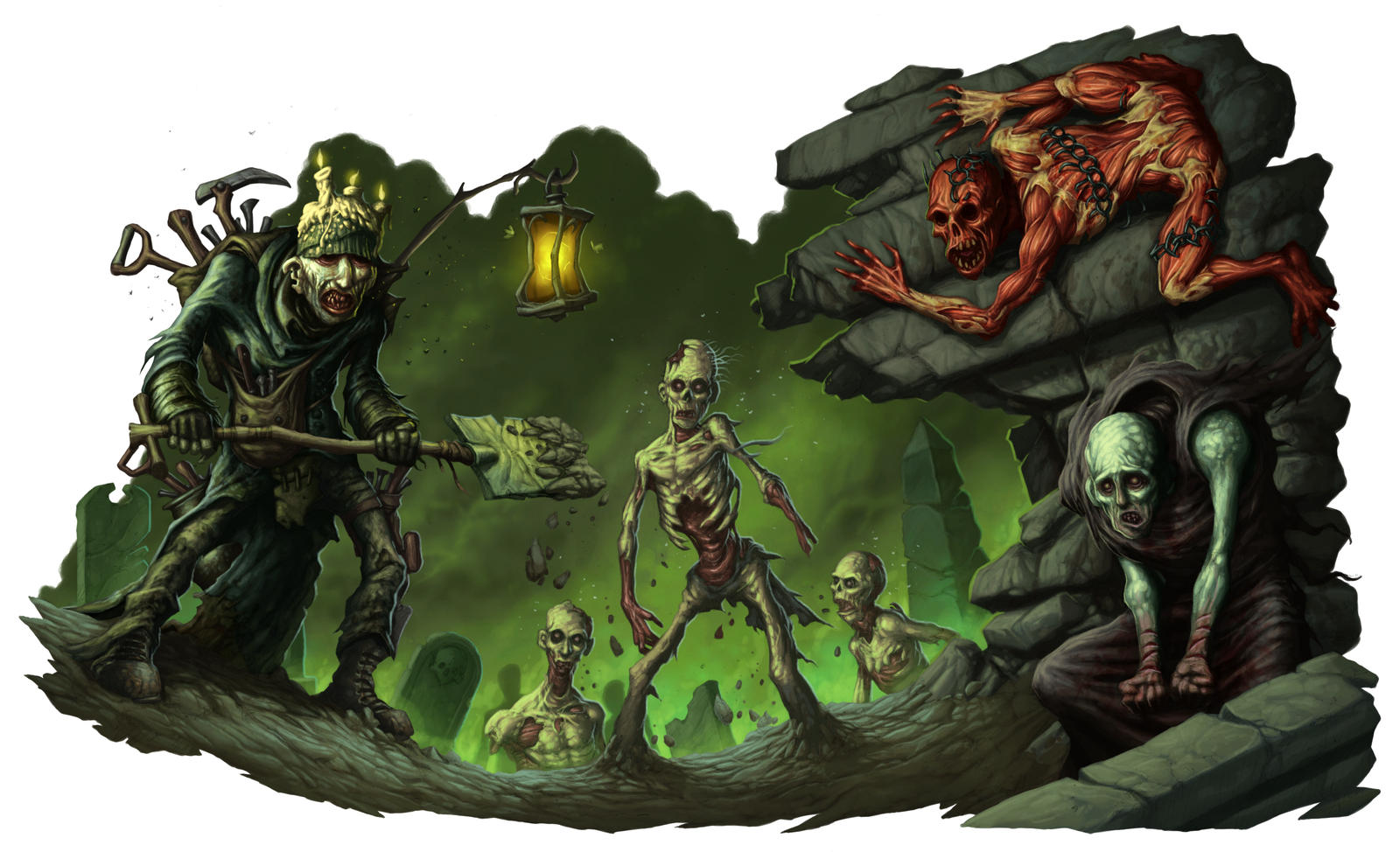 Zombies by DaveAllsop