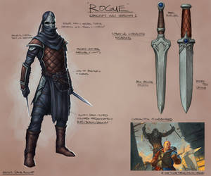 Rogue Concept Art - Celtic Heroes