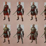 Celtic Warrior Concept Variants - Celtic Heroes