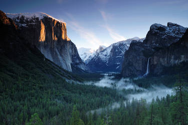 Tunnel View Sunrise