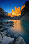 The Towers from Torres del Paine by porbital