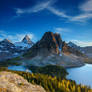 Mt Assiniboine from Niblet