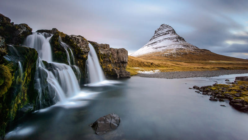 Kirkjufellfoss by porbital Kirkjufellfoss by porbital