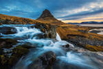 Top of Kirkjufellfoss by porbital