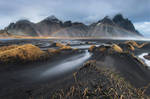 Rainbow at Vestrahorn by porbital