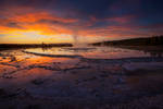 Geyser on Fire by porbital